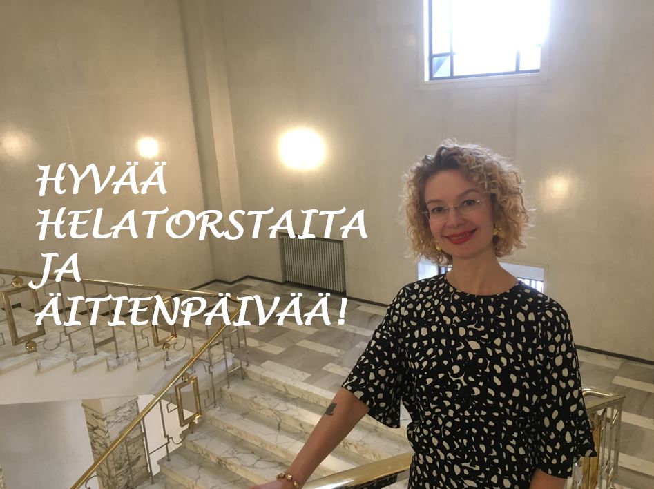 Kansanedustaja Tytti Tuppuraisen Uutiskirje 10.5.2018