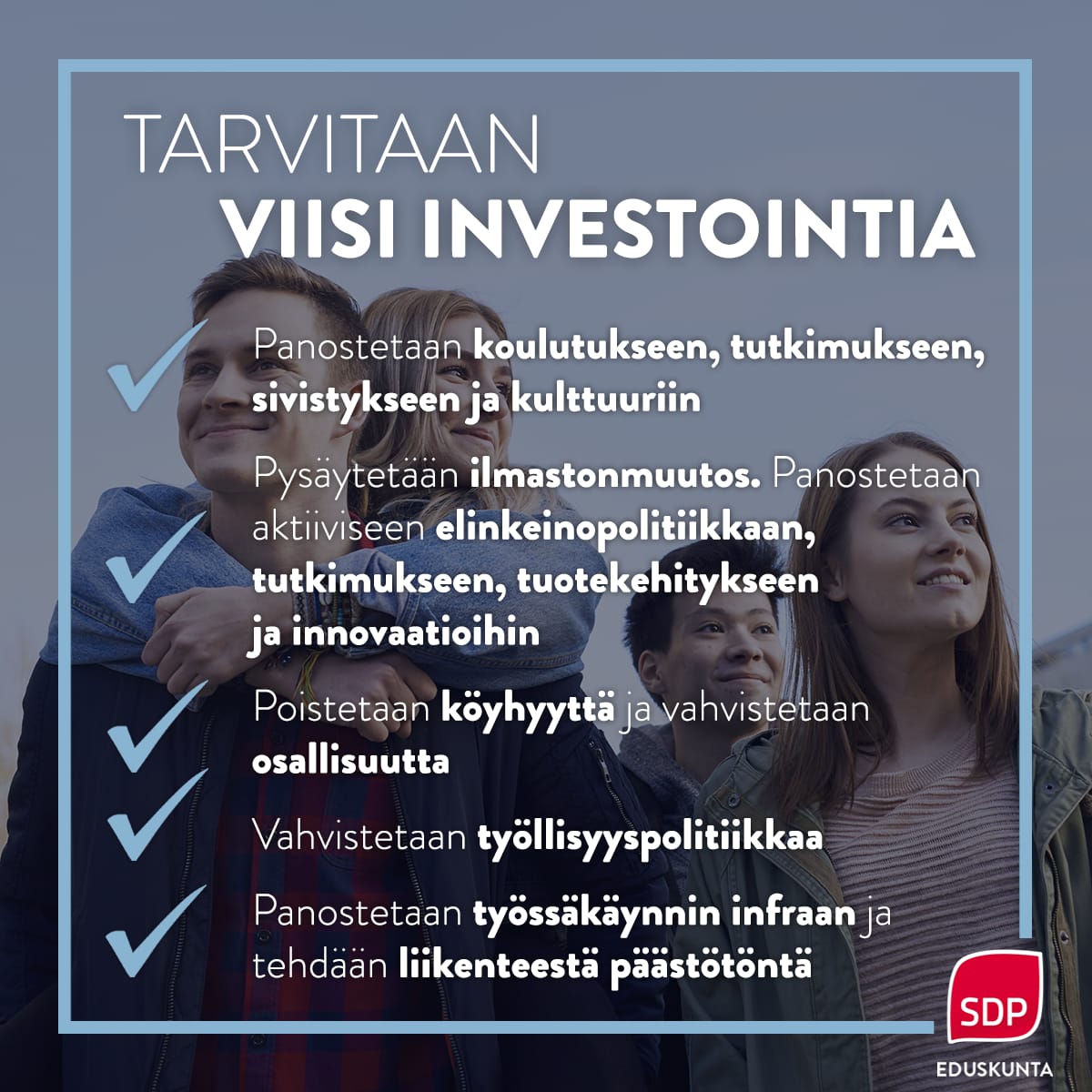 Nyt tarvitaan tulevaisuusinvestointeja – katse kohti 2030-lukua