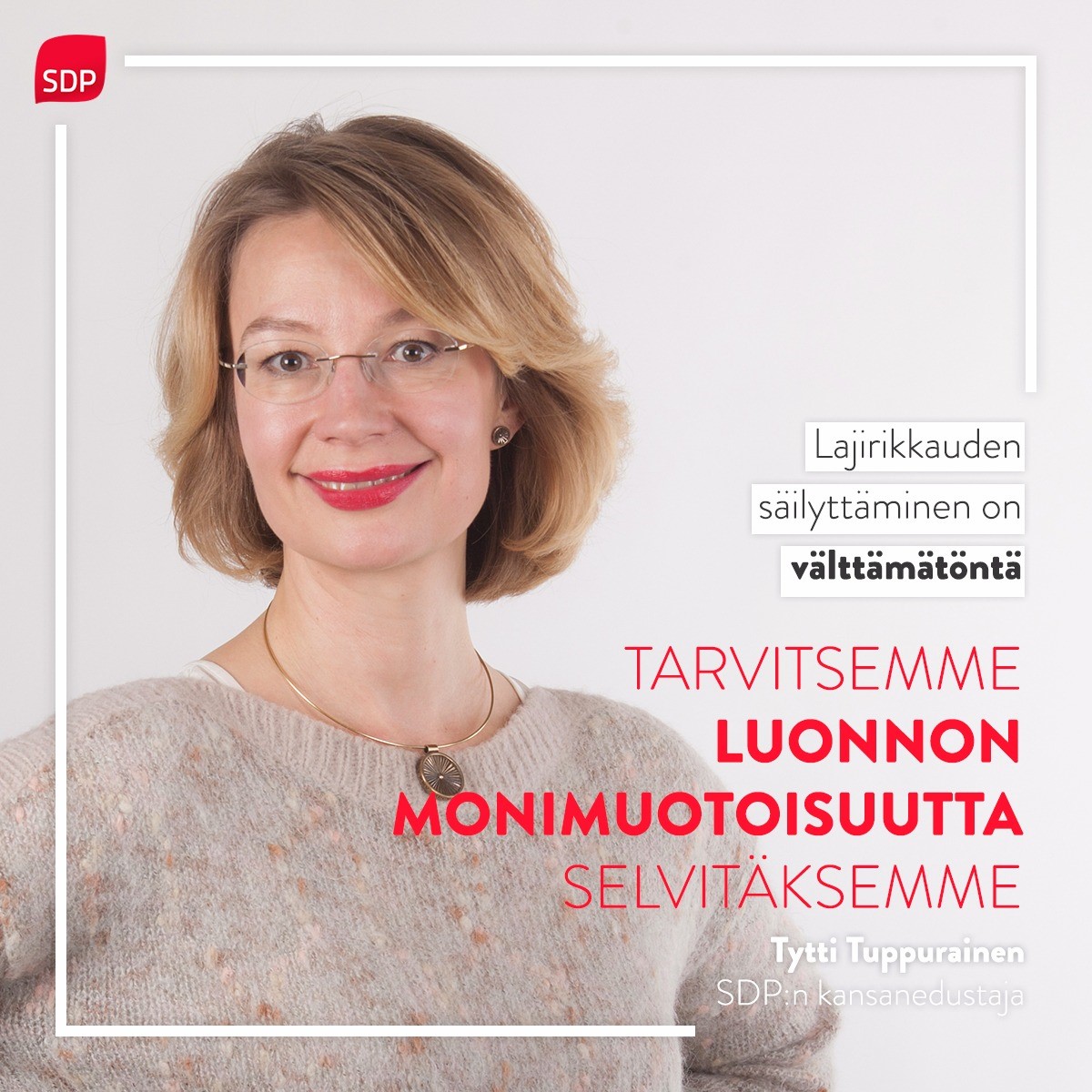 Luonnon monimuotoisuutta on suojeltava – aloitteeni eduskunnan ajankohtaiskeskustelusta