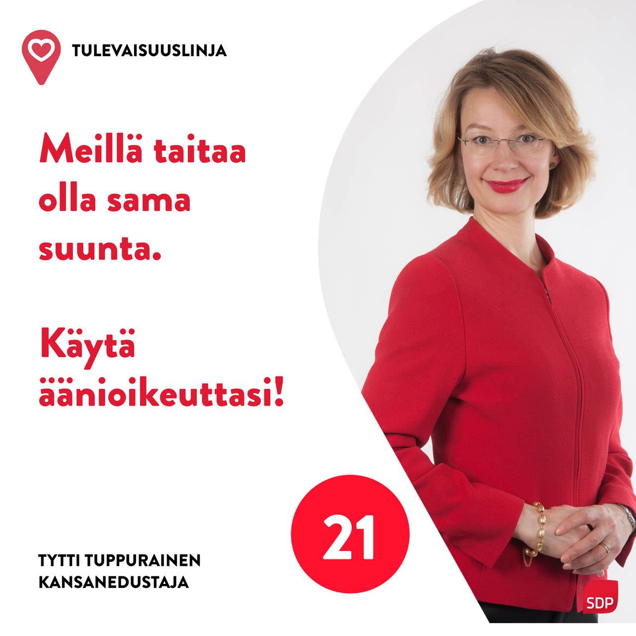 Käytä äänioikeuttasi!