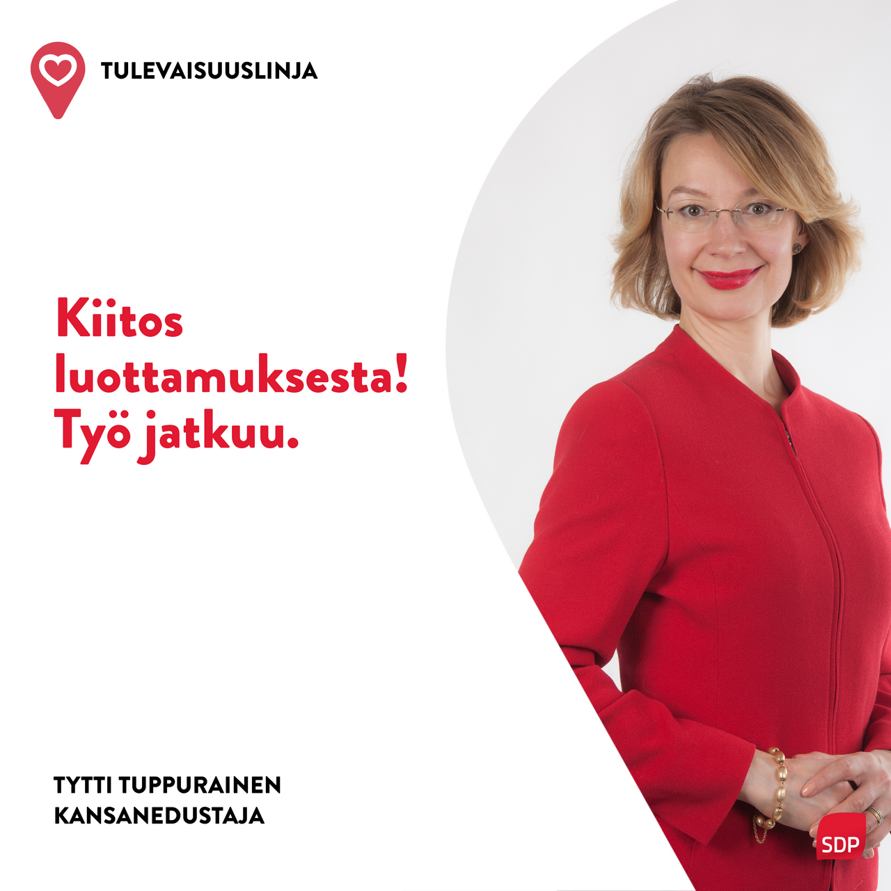 Kiitos, kiitos, kiitos!