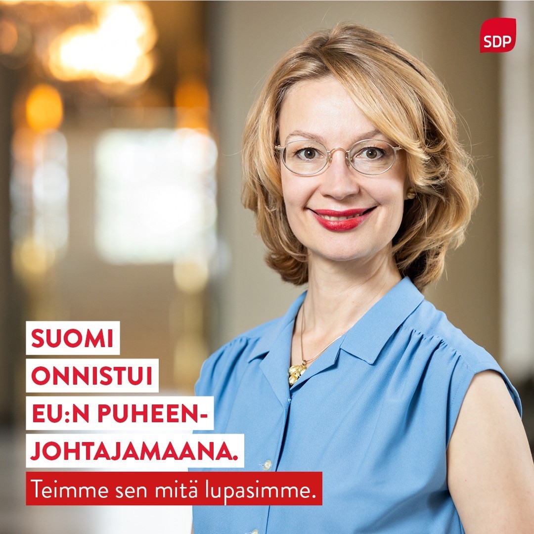 Kalevan kolumnini: Suomi onnistui pu­heen­joh­ta­ja­na