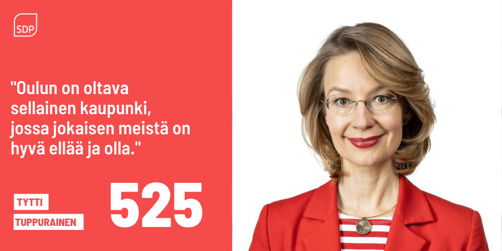 Oulun on oltava hyvä kaupunki ”ellää ja olla”