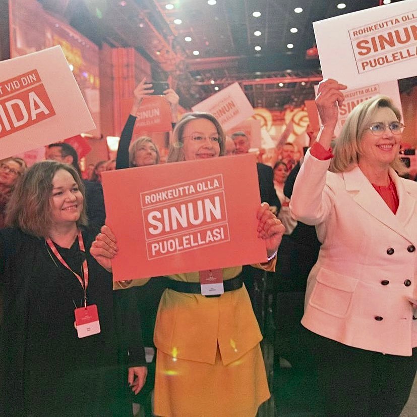Rohkeutta olla sinun puolellasi! SDP:n kampanjastartti 4.2.