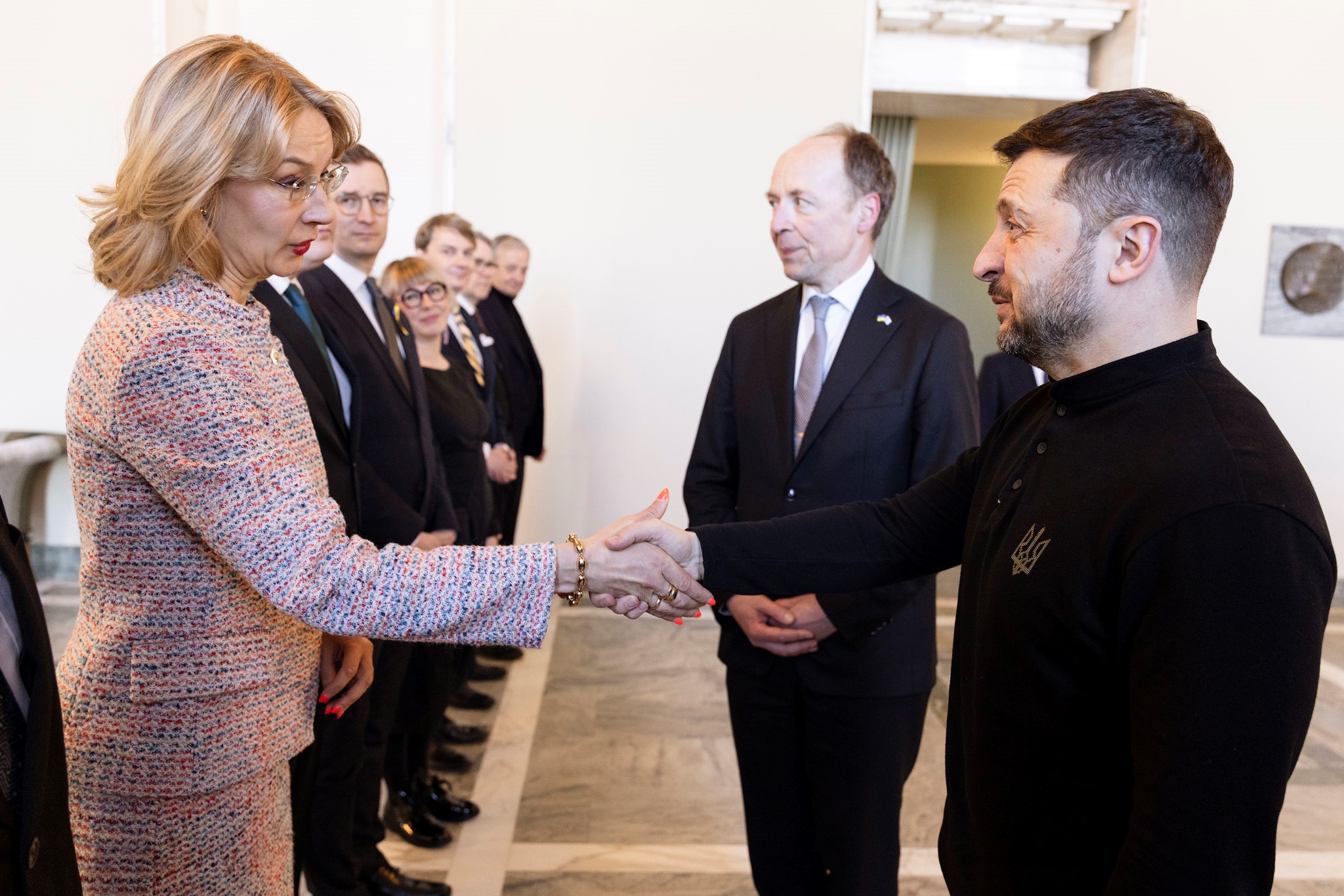 Suomen tuki Ukrainalle ei horju – presidentti Zelenskyi vieraili eduskunnassa