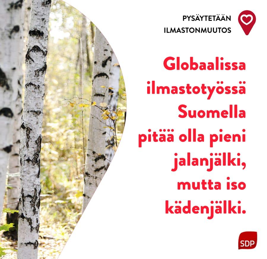 Ilmastopolitiikan tekojen aika on nyt