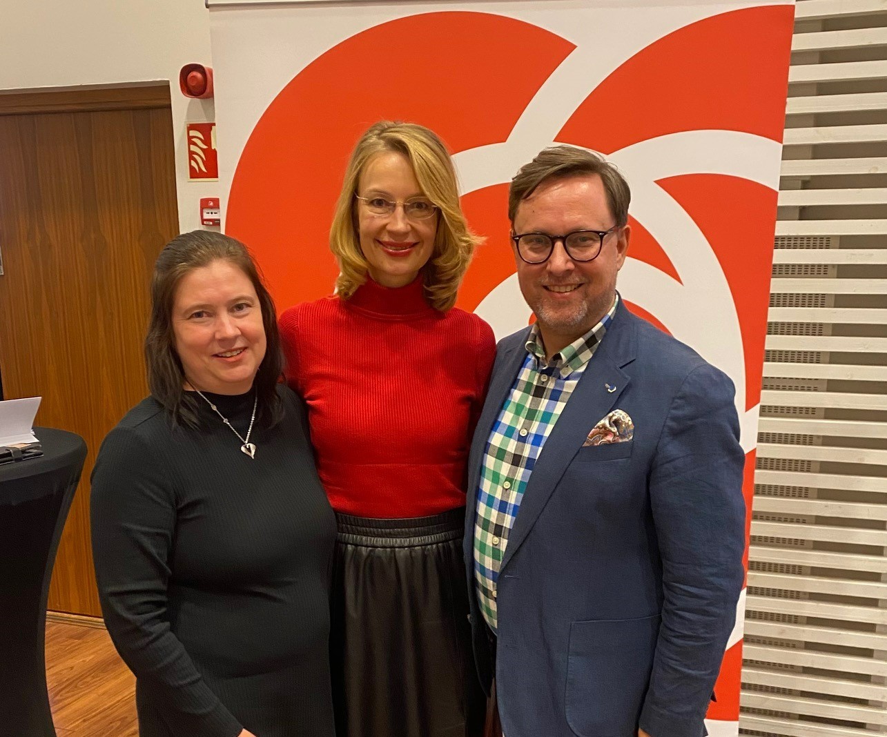 Puheeni Oulun sd. piirin järjestöpäivillä Kalajoella 10.9.22